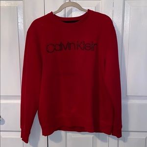 Calvin Klein red crewneck